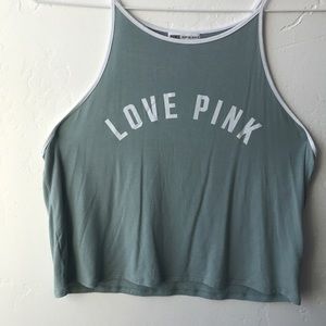 Sea foam green tank top